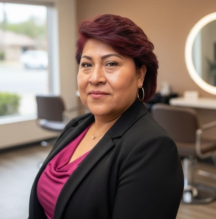 Lupita Cruz CEO de Lineys Beauty Salon